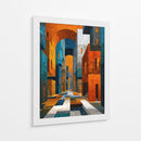 Edificios coloridos - DIEGO D L | Cuadro decorativo de Canvas Lab