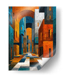 Edificios coloridos - DIEGO D L | Cuadro decorativo de Canvas Lab