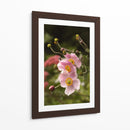 Jardín de Flores Rosas - Wandering Pixels Co. | Cuadro decorativo de Canvas Lab