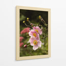 Jardín de Flores Rosas - Wandering Pixels Co. | Cuadro decorativo de Canvas Lab
