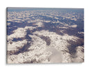 Montañas Nevadas desde el Aire - Wandering Pixels Co. | Cuadro decorativo de Canvas Lab