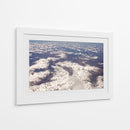 Montañas Nevadas desde el Aire - Wandering Pixels Co. | Cuadro decorativo de Canvas Lab