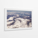 Montañas Nevadas desde el Aire - Wandering Pixels Co. | Cuadro decorativo de Canvas Lab