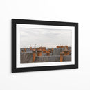 Tejados con Chimeneas de Ladrillo - Wandering Pixels Co. | Cuadro decorativo de Canvas Lab