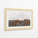 Tejados con Chimeneas de Ladrillo - Wandering Pixels Co. | Cuadro decorativo de Canvas Lab