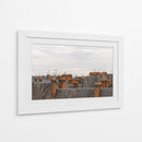 Tejados con Chimeneas de Ladrillo - Wandering Pixels Co. | Cuadro decorativo de Canvas Lab
