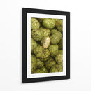 Frutas Tropicales Verdes en el Mercado - Wandering Pixels Co. | Cuadro decorativo de Canvas Lab
