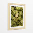 Frutas Tropicales Verdes en el Mercado - Wandering Pixels Co. | Cuadro decorativo de Canvas Lab