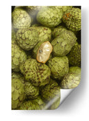 Frutas Tropicales Verdes en el Mercado - Wandering Pixels Co. | Cuadro decorativo de Canvas Lab