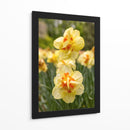 Flores Amarillas y Naranjas en Plena Floración - Wandering Pixels Co. | Cuadro decorativo de Canvas Lab
