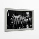 Letrero de Neón Borroso - Blanco y Negro - Wandering Pixels Co. | Cuadro decorativo de Canvas Lab