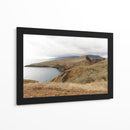 Acantilados Áridos con Vista al Mar - Wandering Pixels Co. | Cuadro decorativo de Canvas Lab