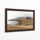Acantilados Áridos con Vista al Mar - Wandering Pixels Co. | Cuadro decorativo de Canvas Lab