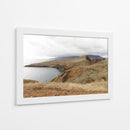 Acantilados Áridos con Vista al Mar - Wandering Pixels Co. | Cuadro decorativo de Canvas Lab