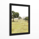 Pradera con Árboles en la Niebla - Wandering Pixels Co. | Cuadro decorativo de Canvas Lab