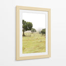 Pradera con Árboles en la Niebla - Wandering Pixels Co. | Cuadro decorativo de Canvas Lab