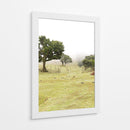 Pradera con Árboles en la Niebla - Wandering Pixels Co. | Cuadro decorativo de Canvas Lab
