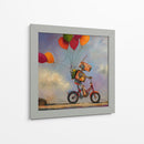 Andar en Bici - Adriana Sosa | Cuadro decorativo de Canvas Lab