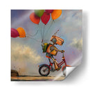Andar en Bici - Adriana Sosa | Cuadro decorativo de Canvas Lab