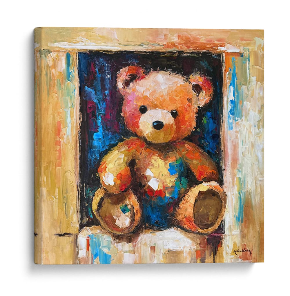 Colección Teddy Atento - Adriana Sosa | Cuadro decorativo de Canvas Lab