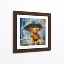 Colección Teddy Bajo lls lluvia - Adriana Sosa | Cuadro decorativo de Canvas Lab