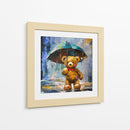 Colección Teddy Bajo lls lluvia - Adriana Sosa | Cuadro decorativo de Canvas Lab