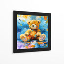 Colección Teddy feliz - Adriana Sosa | Cuadro decorativo de Canvas Lab