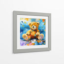 Colección Teddy feliz - Adriana Sosa | Cuadro decorativo de Canvas Lab