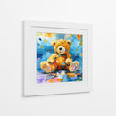 Colección Teddy feliz - Adriana Sosa | Cuadro decorativo de Canvas Lab