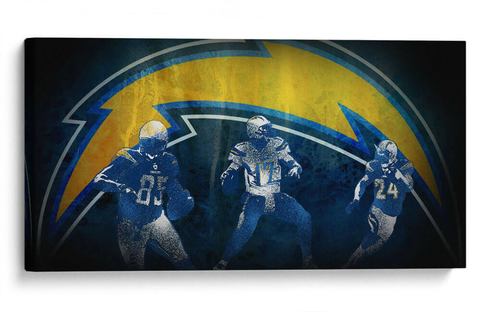 The Chargers | Cuadro decorativo de Canvas Lab