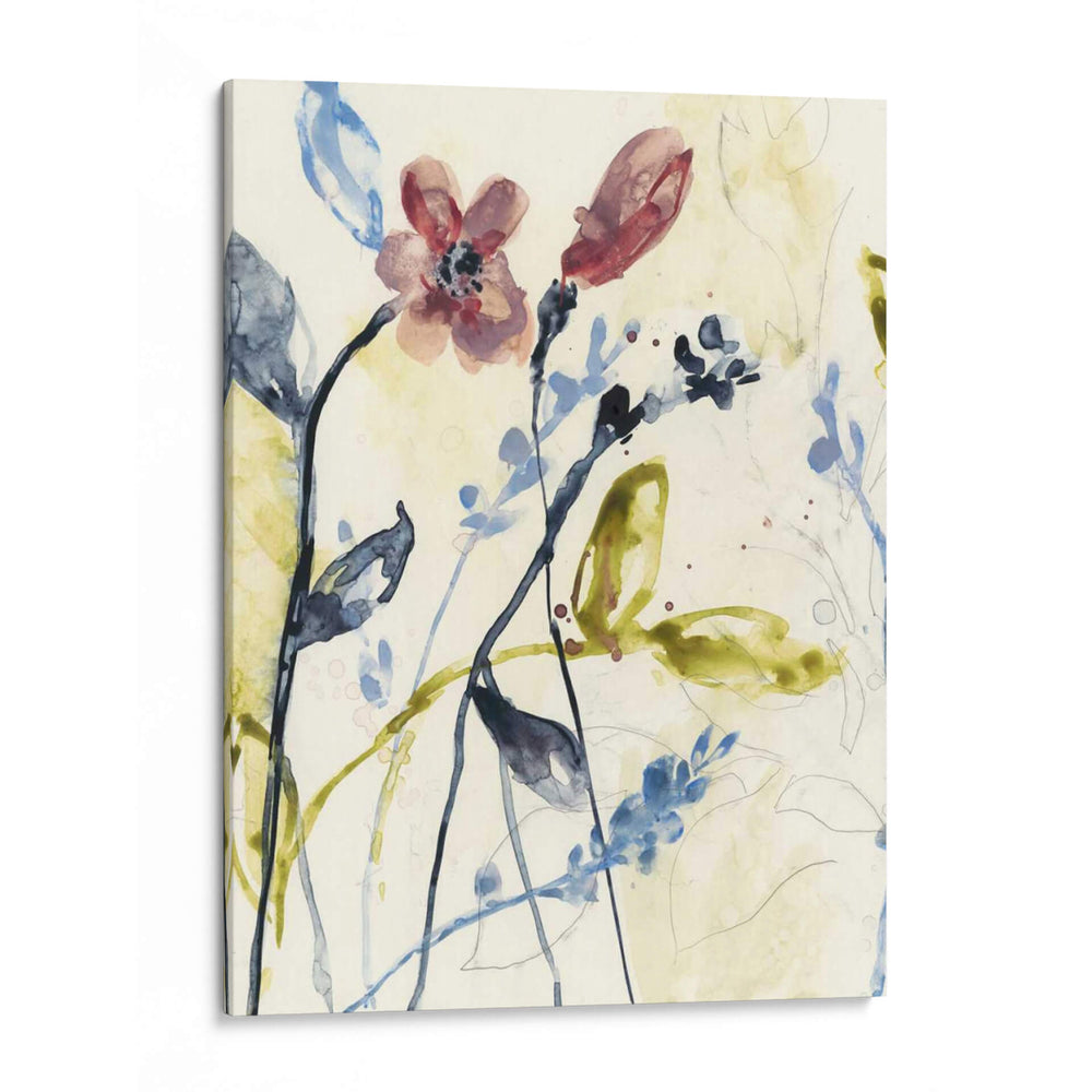 Tallos Que Fluyen I - Jennifer Goldberger | Cuadro decorativo de Canvas Lab