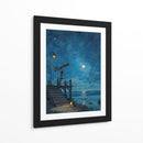 Pier lunar  - DIEGO D L | Cuadro decorativo de Canvas Lab