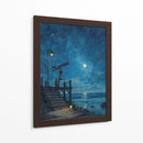 Pier lunar  - DIEGO D L | Cuadro decorativo de Canvas Lab
