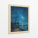 Pier lunar  - DIEGO D L | Cuadro decorativo de Canvas Lab