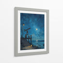 Pier lunar  - DIEGO D L | Cuadro decorativo de Canvas Lab