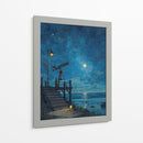Pier lunar  - DIEGO D L | Cuadro decorativo de Canvas Lab