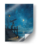 Pier lunar  - DIEGO D L | Cuadro decorativo de Canvas Lab