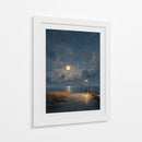 Orilla lunar - DIEGO D L | Cuadro decorativo de Canvas Lab
