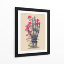 Huesos y flores - DIEGO D L | Cuadro decorativo de Canvas Lab