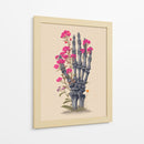 Huesos y flores - DIEGO D L | Cuadro decorativo de Canvas Lab