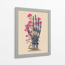 Huesos y flores - DIEGO D L | Cuadro decorativo de Canvas Lab