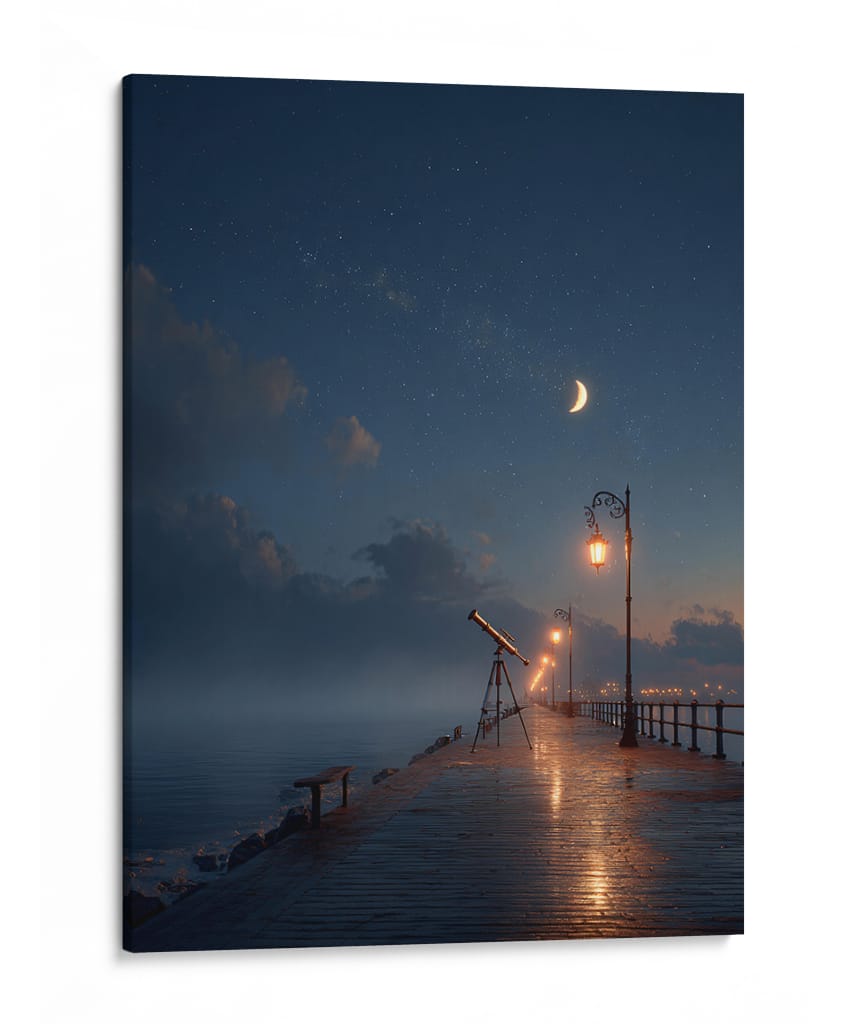 Anochecer - DIEGO D L | Cuadro decorativo de Canvas Lab