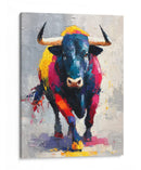 Toro  - DIEGO D L | Cuadro decorativo de Canvas Lab