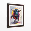 Toro  - DIEGO D L | Cuadro decorativo de Canvas Lab