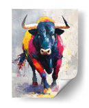 Toro  - DIEGO D L | Cuadro decorativo de Canvas Lab