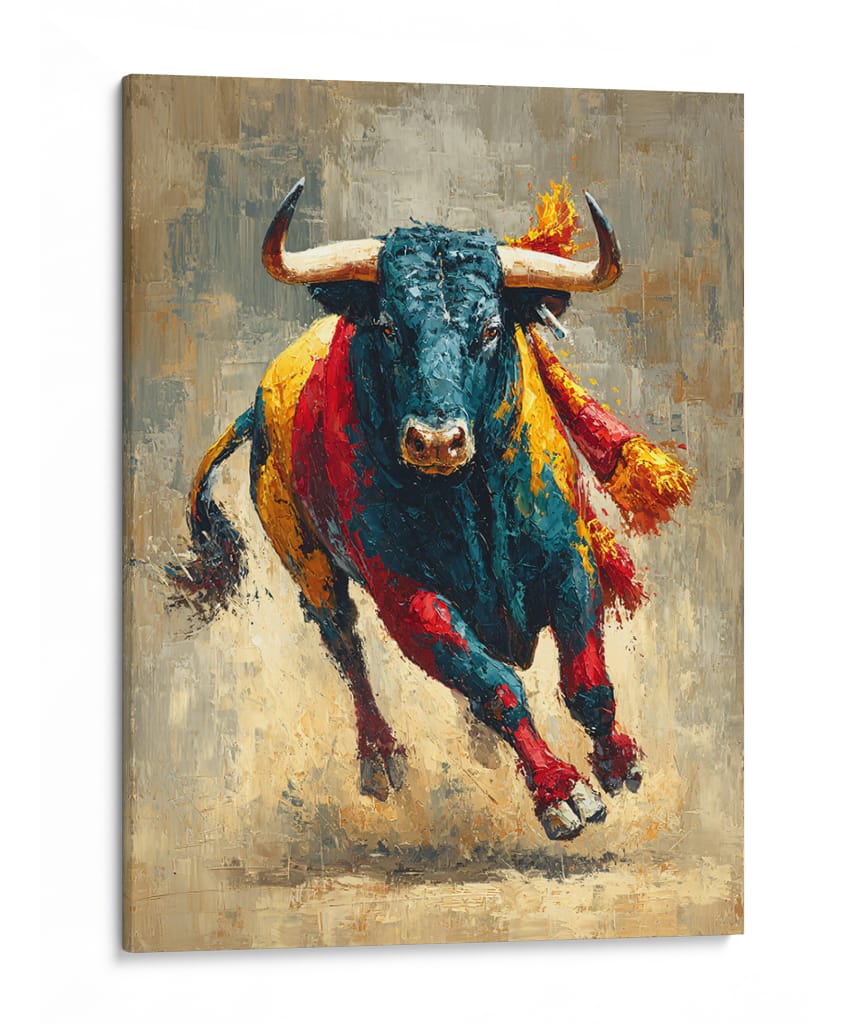 Corrida de toros - DIEGO D L | Cuadro decorativo de Canvas Lab