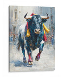 Toro español - DIEGO D L | Cuadro decorativo de Canvas Lab