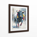Toro español - DIEGO D L | Cuadro decorativo de Canvas Lab