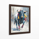 Toro español - DIEGO D L | Cuadro decorativo de Canvas Lab