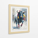 Toro español - DIEGO D L | Cuadro decorativo de Canvas Lab